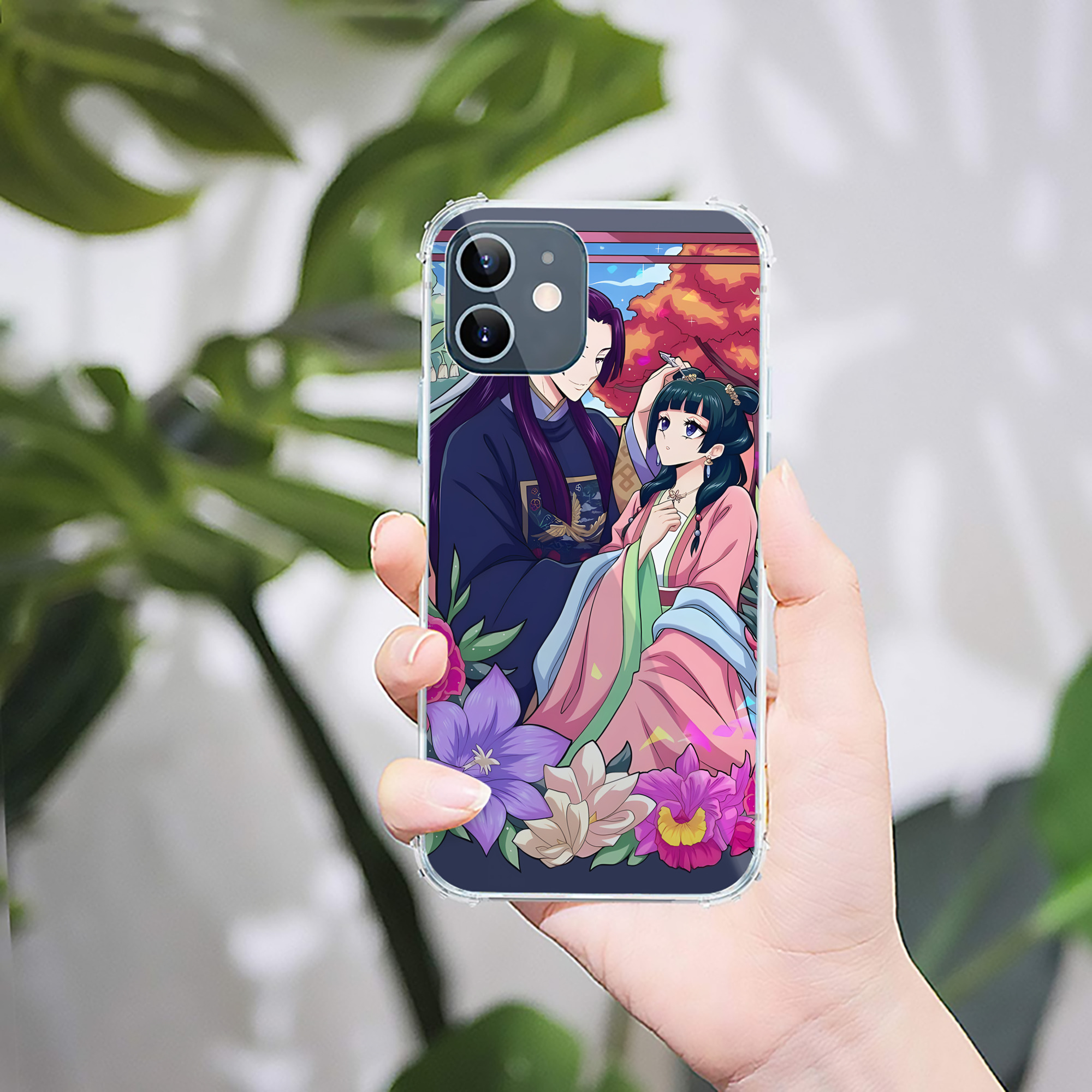 （画像用） 薬屋のひとりごと The Apothecary Diaries 【iPhone 12シリーズ対応】透明スマホケース（クリアソフトケース）